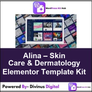 Alina – Skin Care & Dermatology Elementor Template Kit