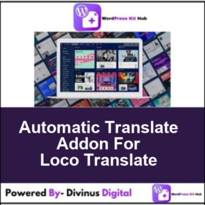 Automatic Translate Addon For Loco Translate