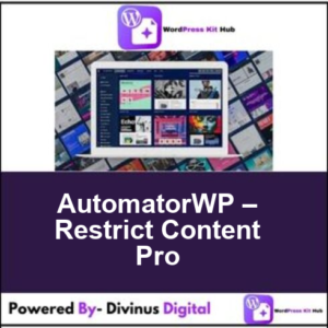 AutomatorWP – Restrict Content Pro