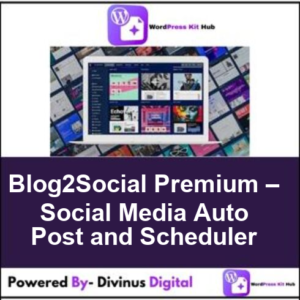 Blog2Social Premium – Social Media Auto Post and Scheduler