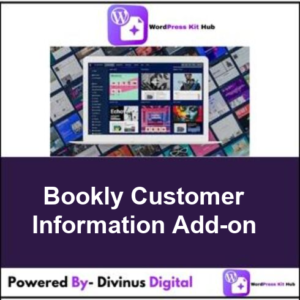 Bookly Customer Information Add-on