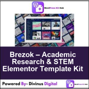 Brezok – Academic Research & STEM Elementor Template Kit