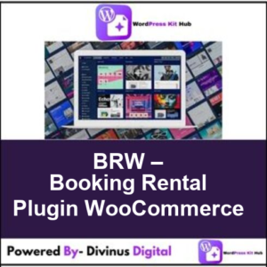 BRW – Booking Rental Plugin WooCommerce