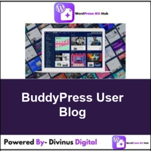 BuddyPress User Blog