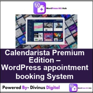 Calendarista Premium Edition – WordPress appointment booking System