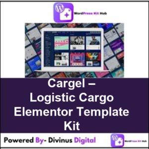 Cargel – Logistic Cargo Elementor Template Kit
