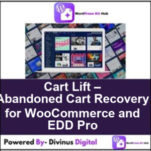 Cart Lift – Abandoned Cart Recovery for WooCommerce and EDD Pro