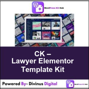 CK – Lawyer Elementor Template Kit