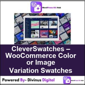 CleverSwatches – WooCommerce Color or Image Variation Swatches