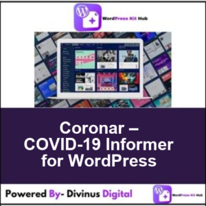 Coronar – COVID-19 Informer for WordPress