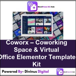 Coworx – Coworking Space & Virtual Office Elementor Template Kit