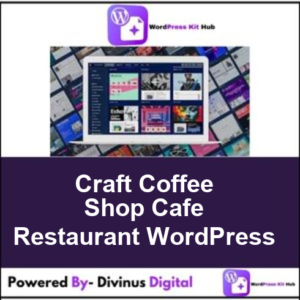 Craft  Coffee Shop Cafe Restaurant WordPress