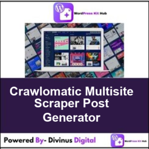 Crawlomatic Multisite Scraper Post Generator