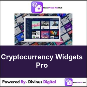 Cryptocurrency Widgets Pro
