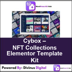 Cybox – NFT Collections Elementor Template Kit