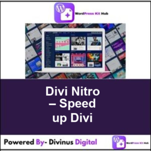Divi Nitro – Speed up Divi