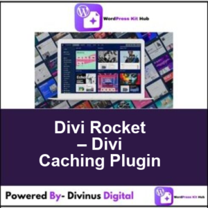 Divi Rocket – Divi Caching Plugin