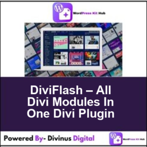 DiviFlash – All Divi Modules In One Divi Plugin