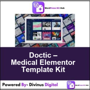 Doctic – Medical Elementor Template Kit
