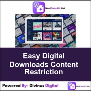 Easy Digital Downloads Content Restriction