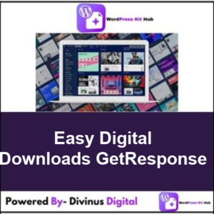 Easy Digital Downloads GetResponse