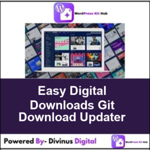 Easy Digital Downloads Git Download Updater