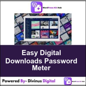 Easy Digital Downloads Password Meter