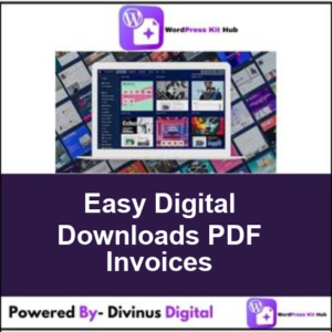 Easy Digital Downloads PDF Invoices