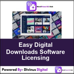 Easy Digital Downloads Software Licensing