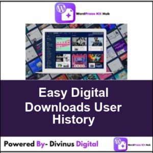 Easy Digital Downloads User History