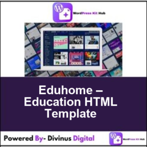 Eduhome – Education HTML Template