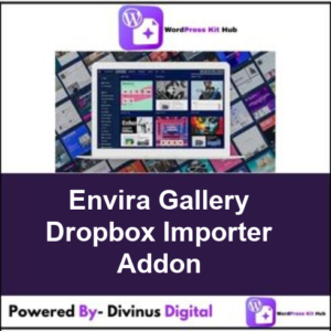 Envira Gallery Dropbox Importer Addon