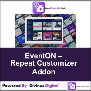 EventON – Repeat Customizer Addon