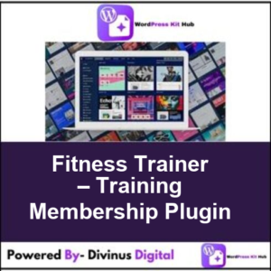 Fitness Trainer – Training Membership Plugin