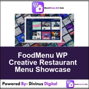 FoodMenu WP Creative Restaurant Menu Showcase