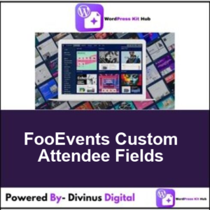 FooEvents Custom Attendee Fields