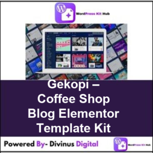 Gekopi – Coffee Shop Blog Elementor Template Kit