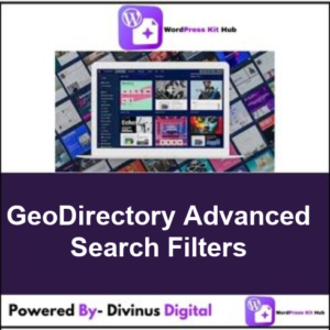 GeoDirectory Advanced Search Filters
