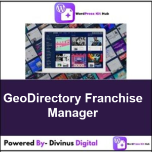 GeoDirectory Franchise Manager