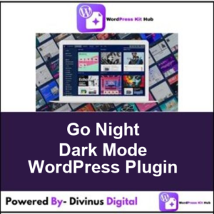 Go Night Dark Mode WordPress Plugin