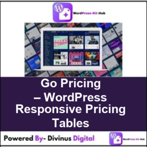 Go Pricing – WordPress Responsive Pricing Tables