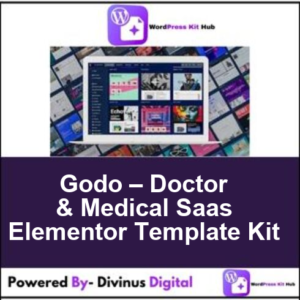 Godo – Doctor & Medical Saas Elementor Template Kit