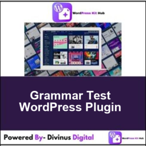 Grammar Test WordPress Plugin
