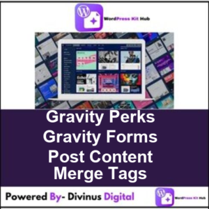 Gravity Perks Gravity Forms Post Content Merge Tags