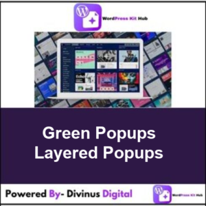 Green Popups Layered Popups