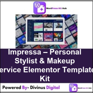Impressa – Personal Stylist & Makeup Service Elementor Template Kit
