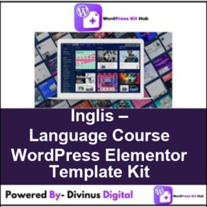 Inglis – Language Course WordPress Elementor Template Kit