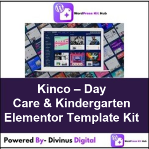 Kinco – Day Care & Kindergarten Elementor Template Kit