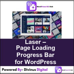 Laser – Page Loading Progress Bar for WordPress