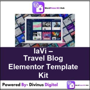 laVi – Travel Blog Elementor Template Kit